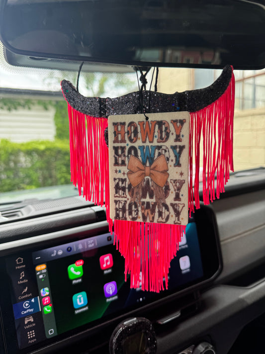 howdy air freshener