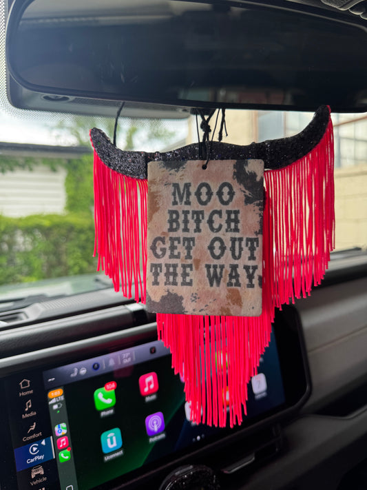 moo bitch air freshener