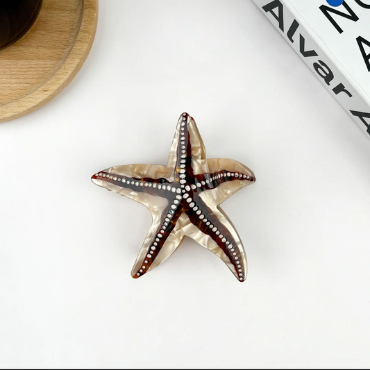 brown starfish clip