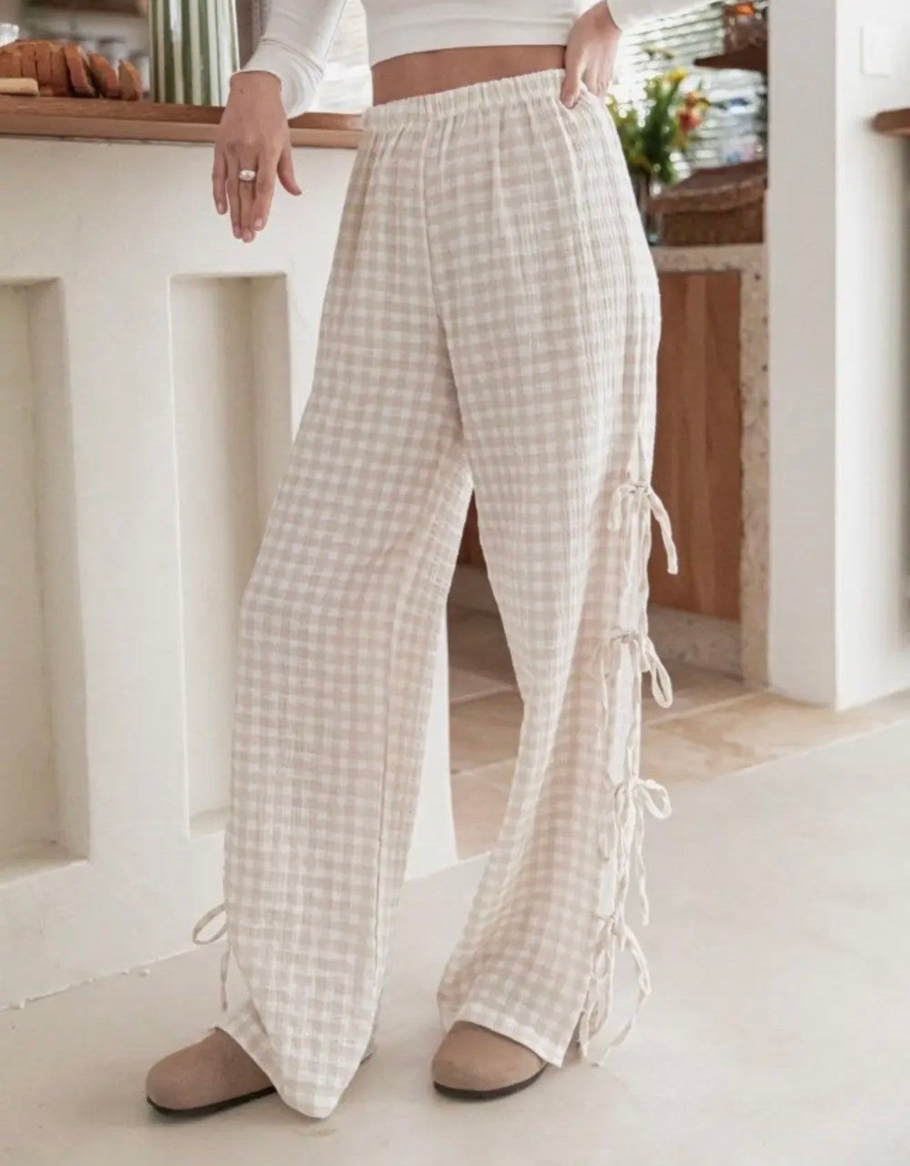 bow side pants