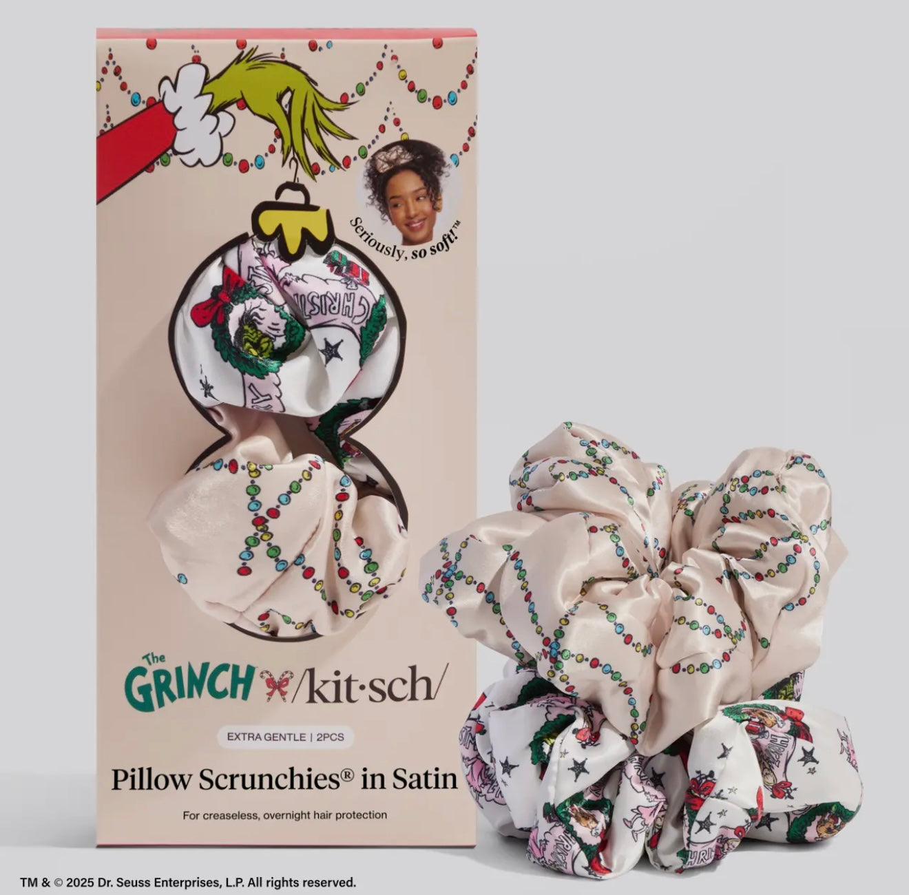 Kitsch Grinch Scrunchies