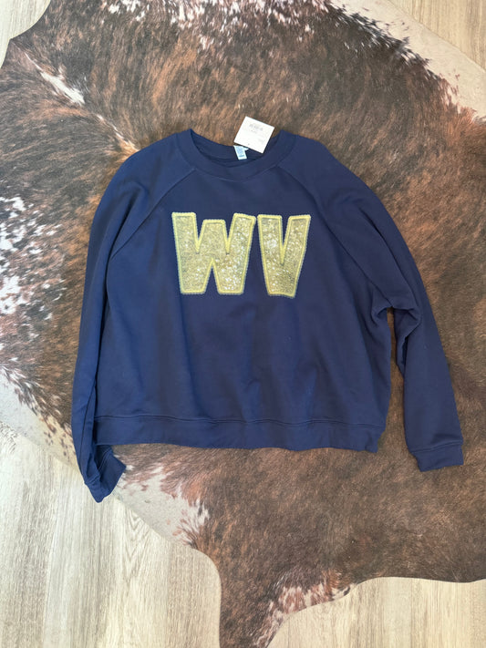 WV semi crop crewneck