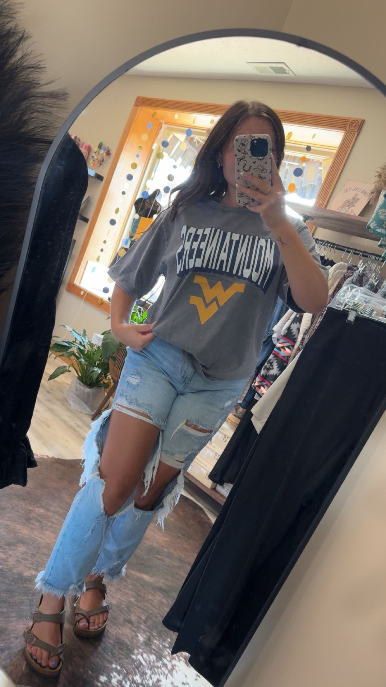 Mountaineers oversized tee