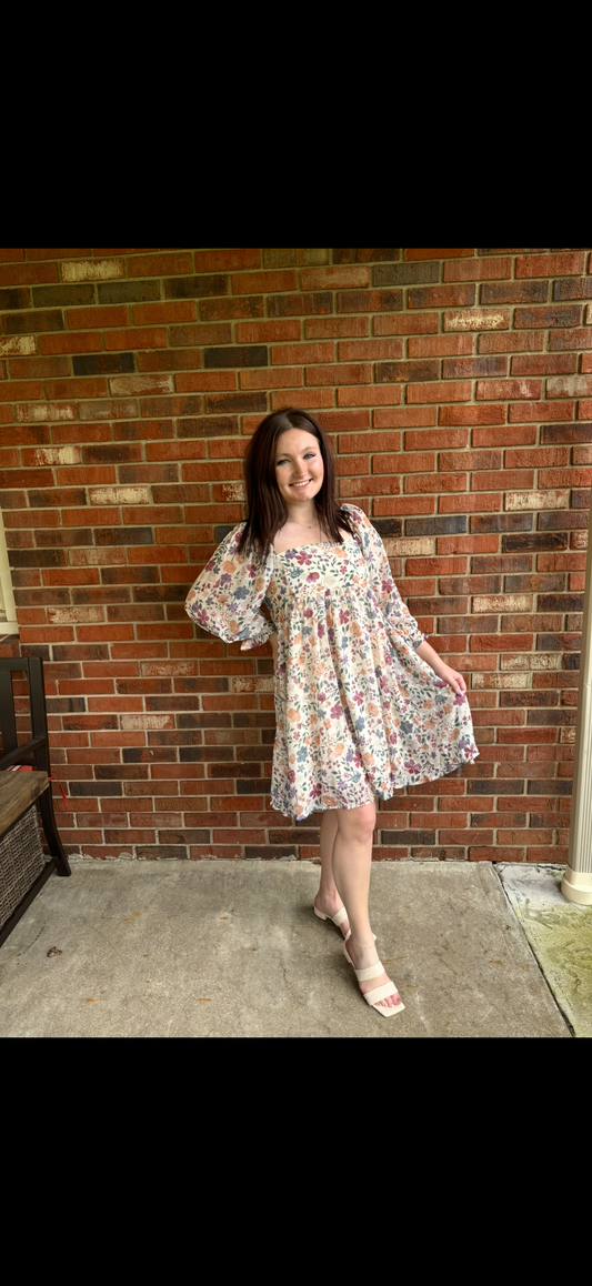 gently used flower dress