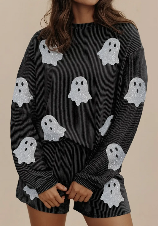 glitter ghost set