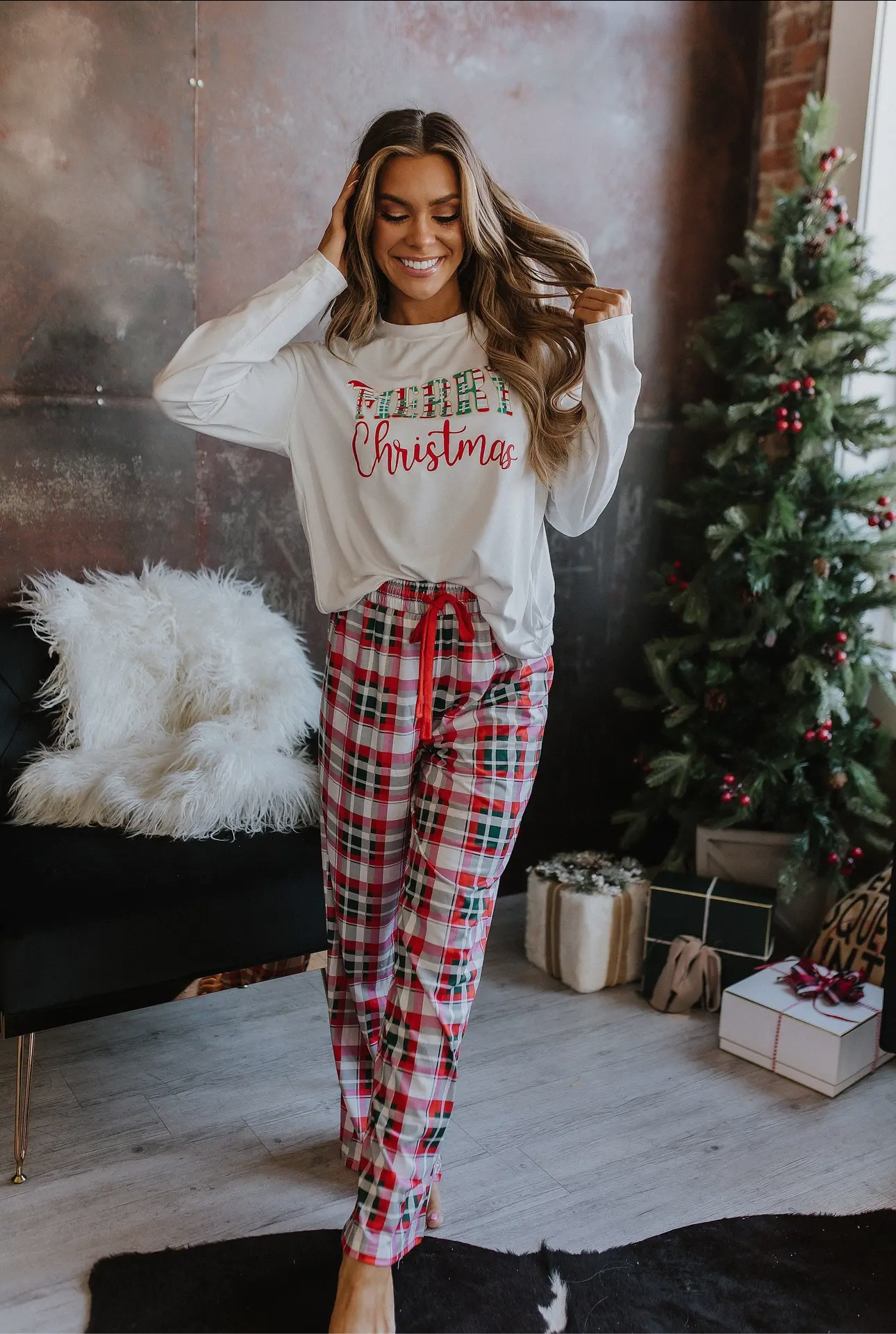 christmas pj set