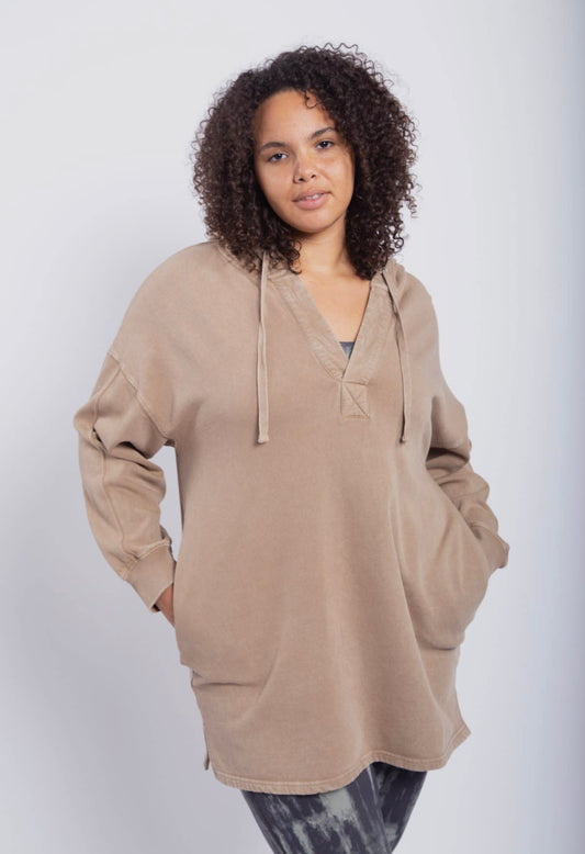 Plus Pullover with Inner Fleece