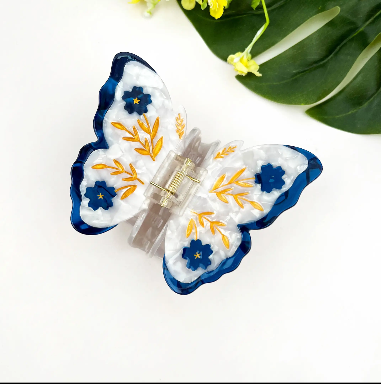 beautiful butterfly clip