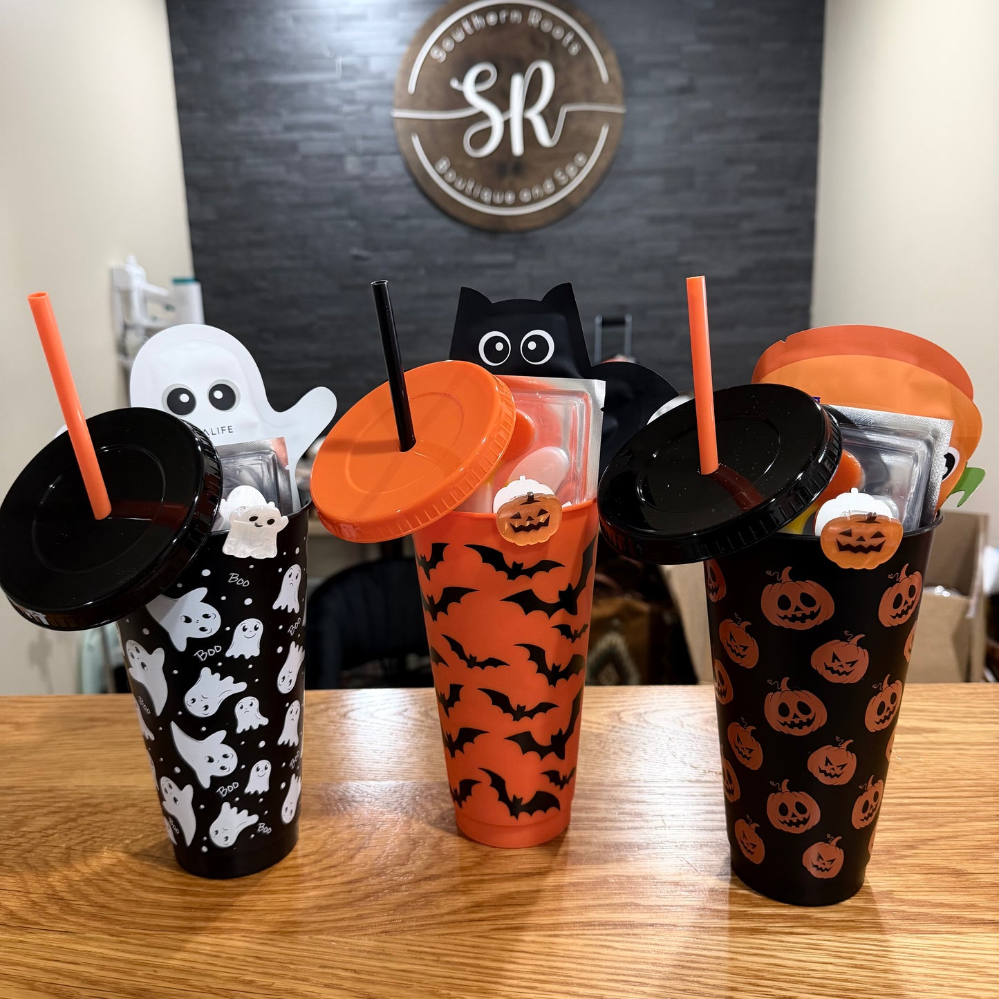 Halloween Boo Cups