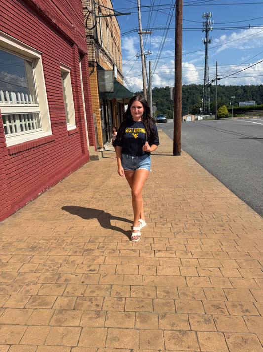 WV cropped tee