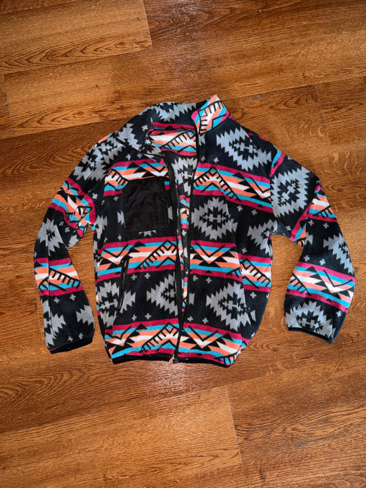 gently used aztec zip up