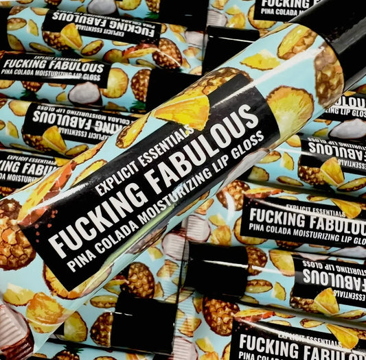 fcking fabulous piña colada lip gloss