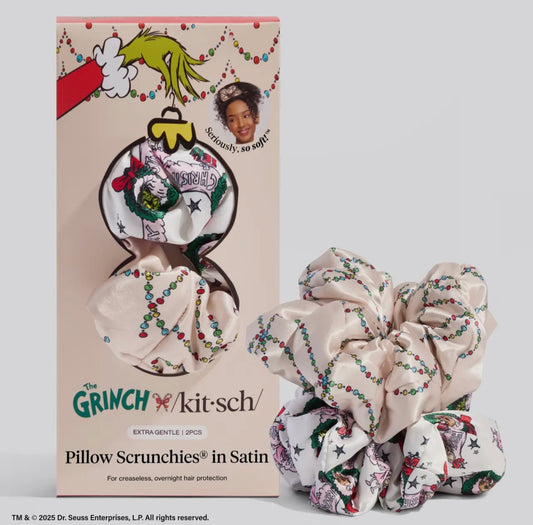 Kitsch Grinch Scrunchies