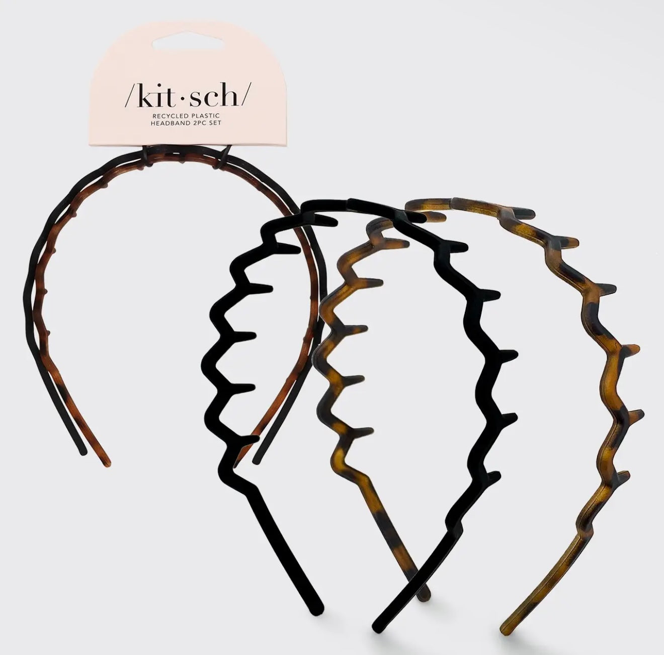 Kitsch zig zag headband 2pc