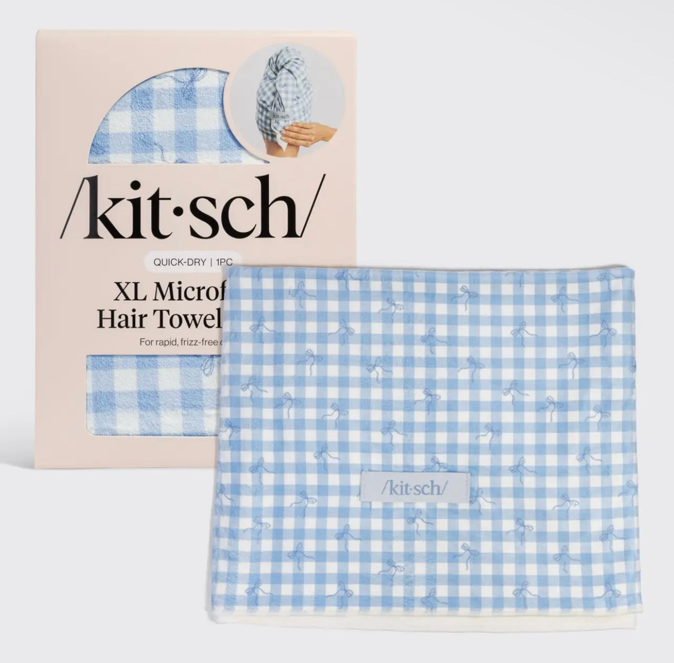 Kitsch XL towel hair wraps