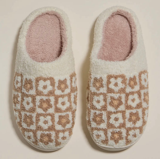 flower slippers