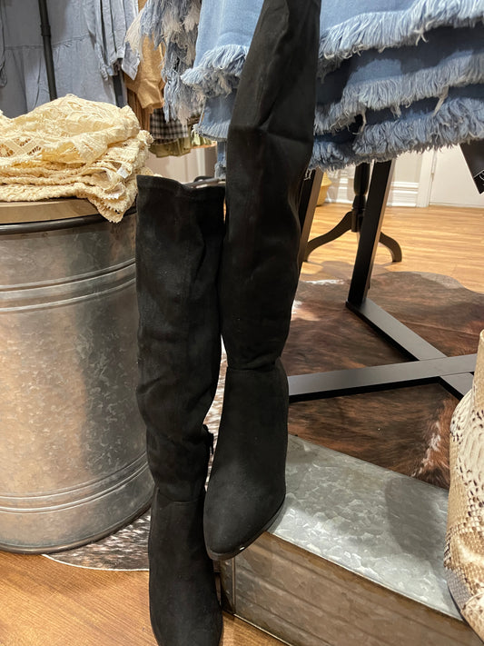 Black Tall Boots